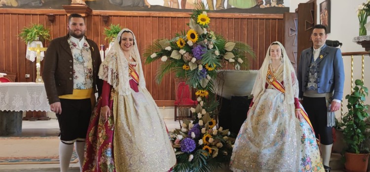 La Federació Junta Fallera de Sagunt celebra la festivitat de la Creu de Maig