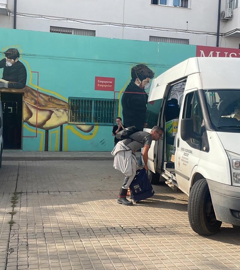 El Museu Faller de Sagunt es convertix en centre de recollida i enviament de béns essencials.