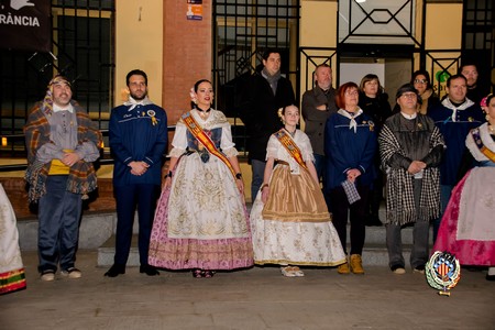 Federació Junta Fallera de Sagunt celebra la seua primera Nit d’Albaes en el Sector II.